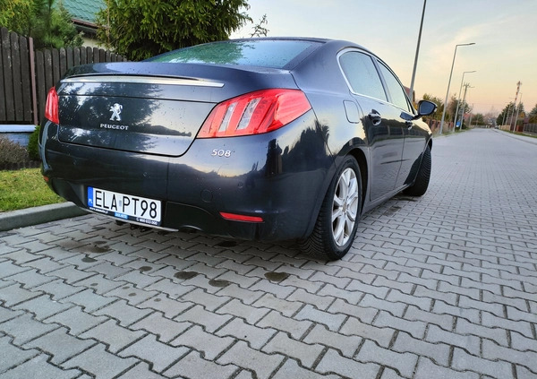 Peugeot 508 cena 35000 przebieg: 199000, rok produkcji 2012 z Wrocław małe 277